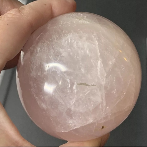 BOGO1/2 Natural Rose Quartz Crystal
Gemstone Healing Stone
Sphere Ball Self Love - Picture 11 of 17